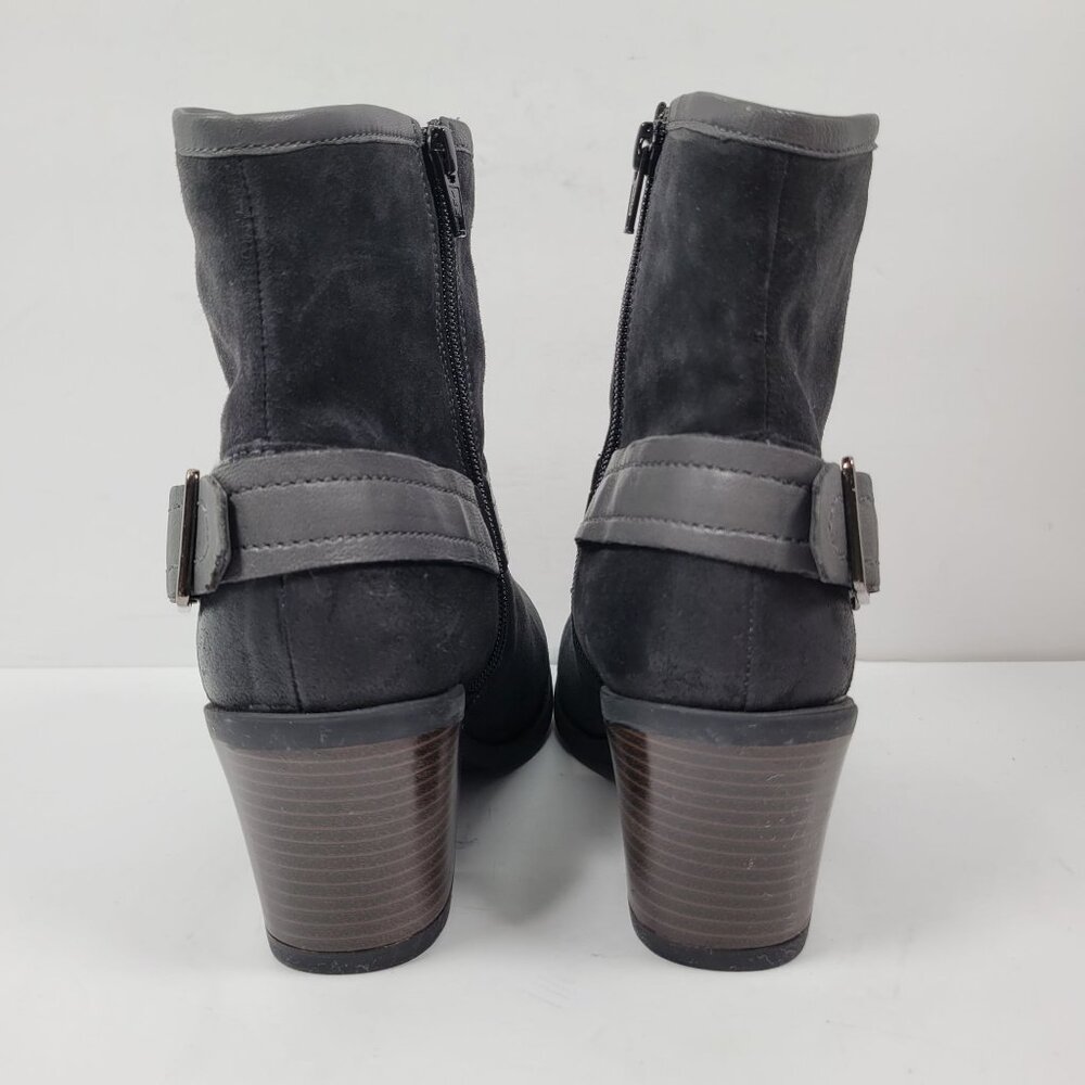 Earth Origins Lina Arlington Women's Gray Suede Ankle Boots US Size 10M NWOT - Picture 4 of 12